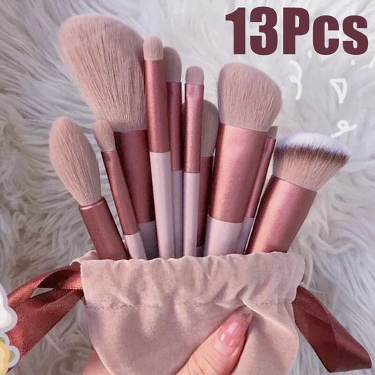 set de 13 pinceaux a mlaquillage